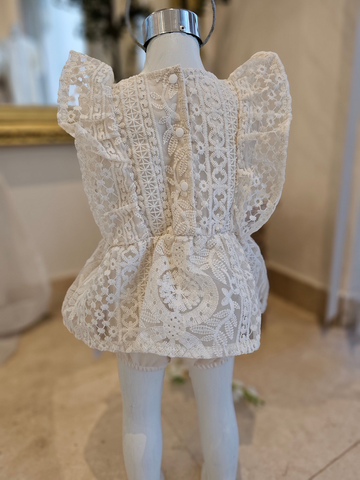 Body Bordado Ivory