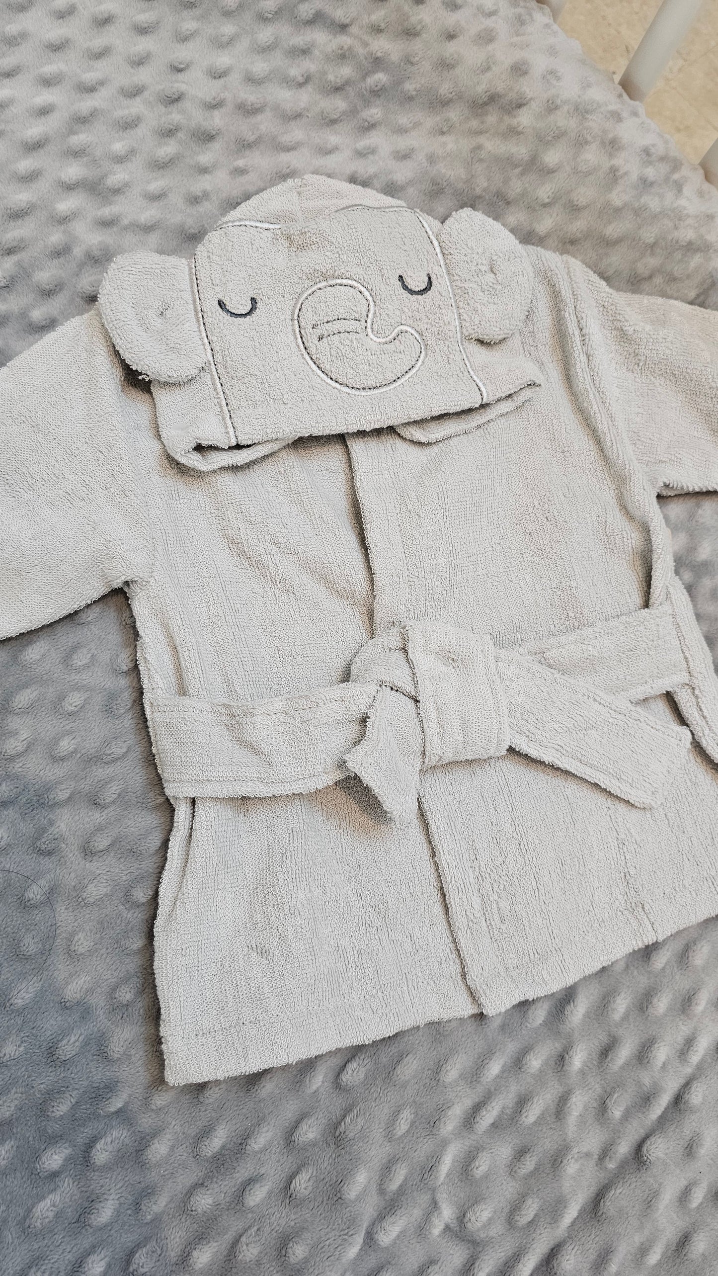 Bata de baño elefante