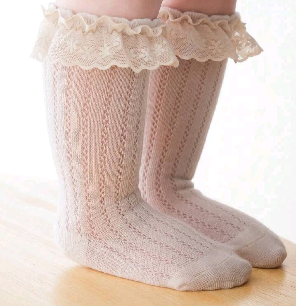 Calceta beige olanes superior