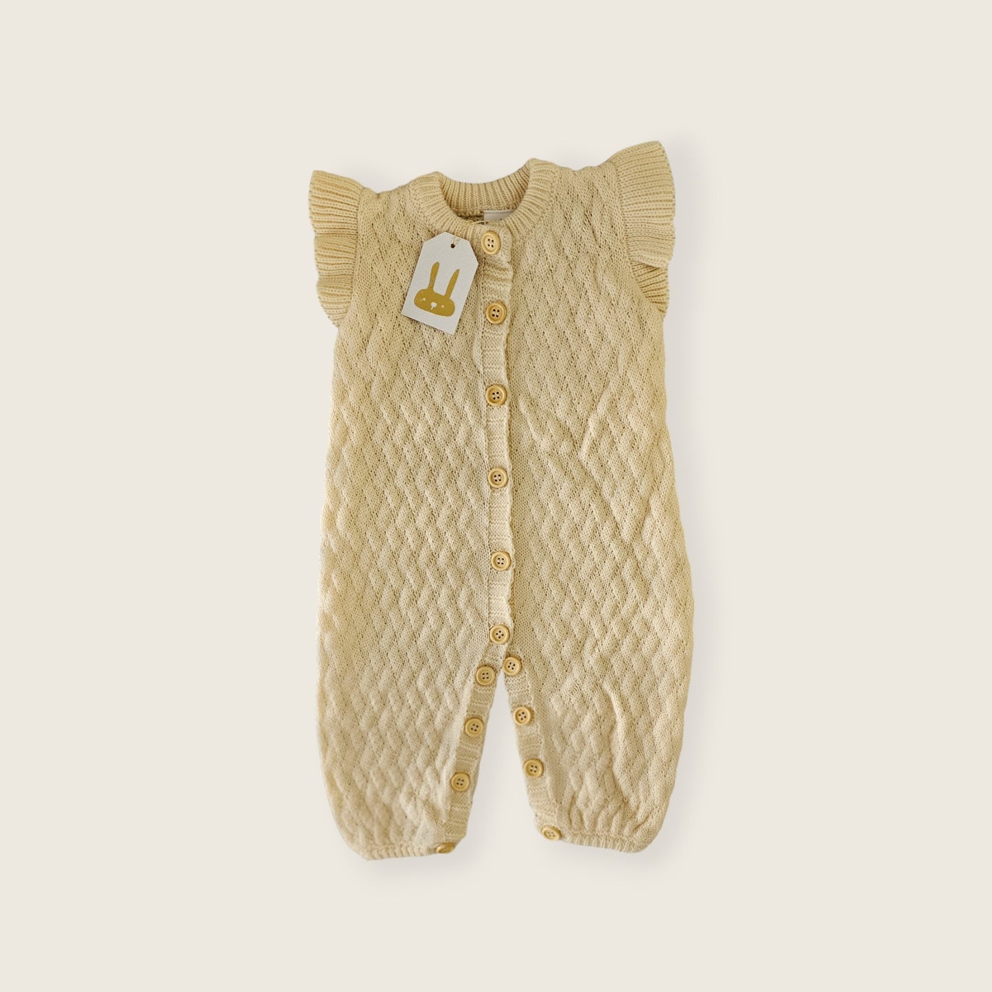 Mameluco sin mangas punto