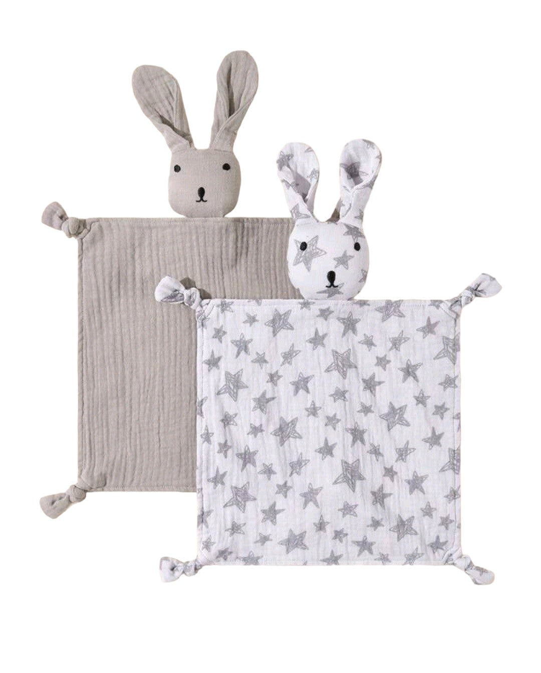 Manta de apego conejos Gris