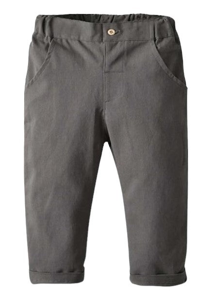 Conjunto pantalón y suéter rayas blanco