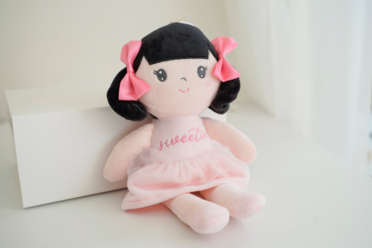 Muñeca bailarina colgangte rosa Sweetie