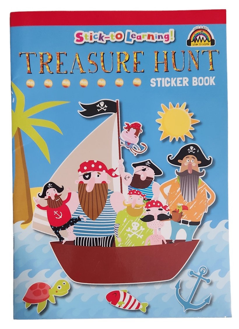 Sticker Book Treasure Hunt