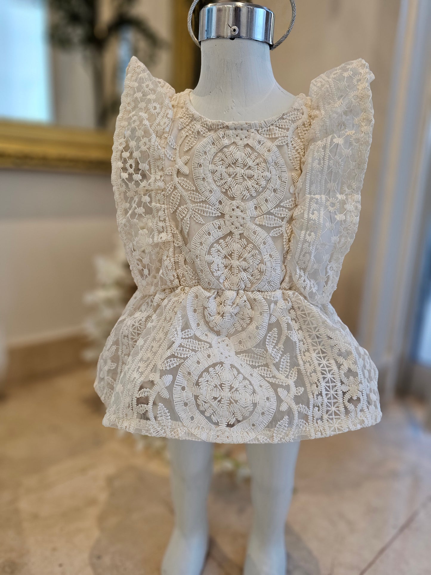 Body Bordado Ivory