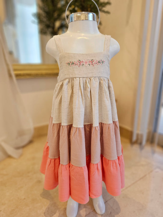 Vestido olanes multicolor