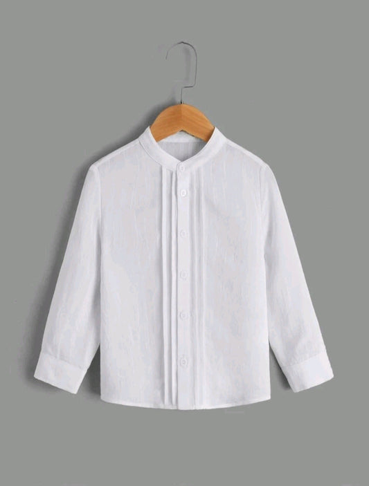 Camisa cuello fruncido