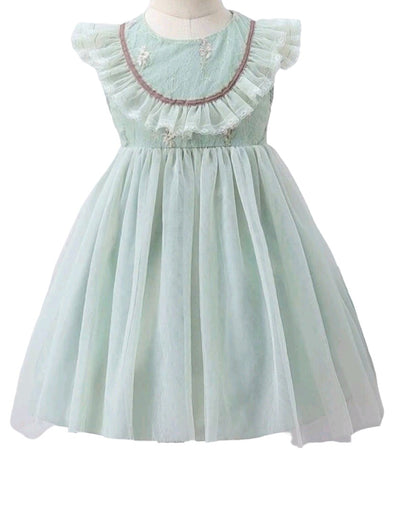 Vestido Tul Menta