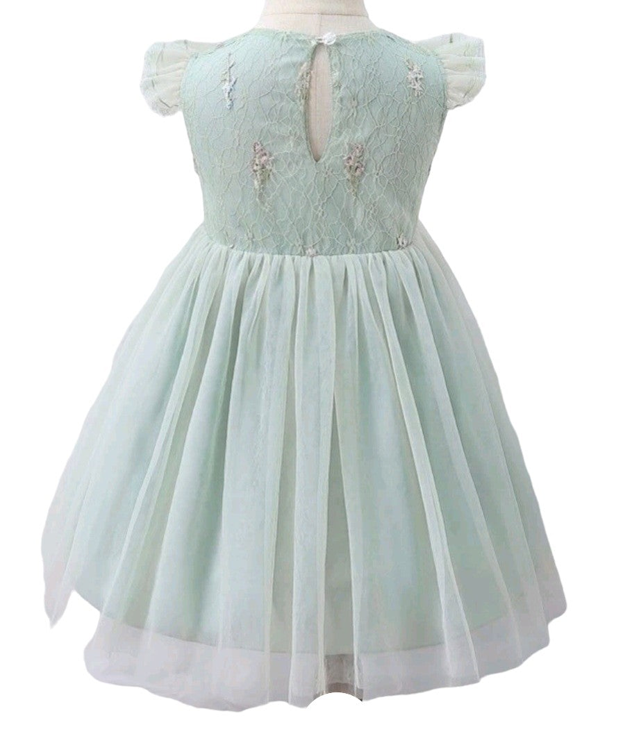 Vestido Tul Menta