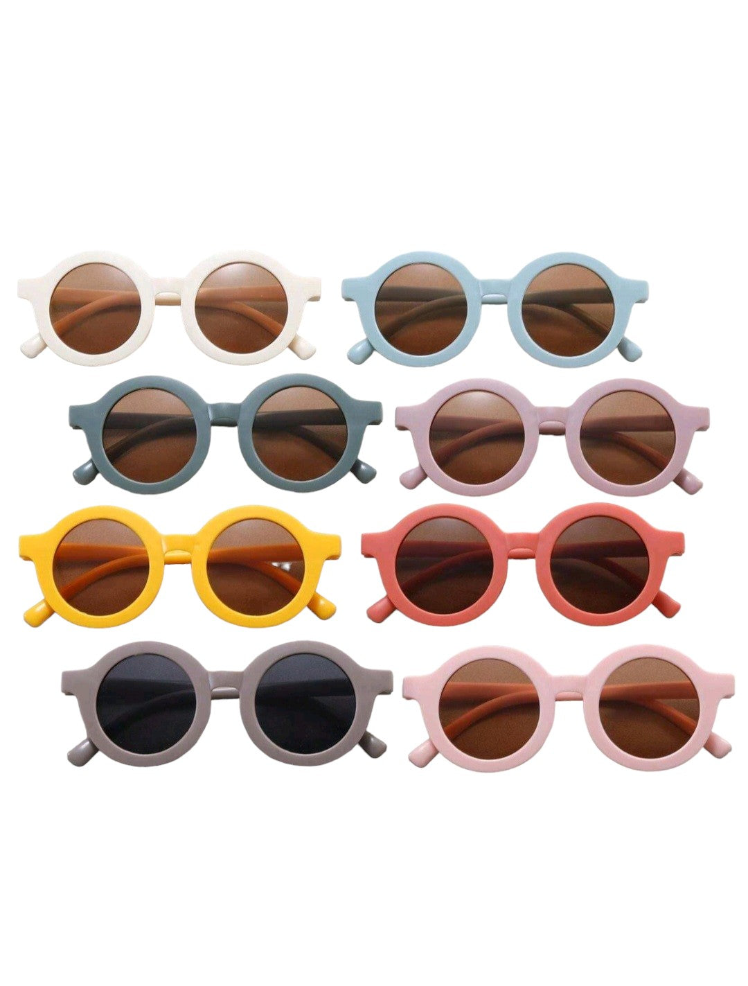 Lentes de sol redondos