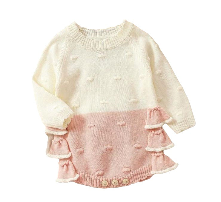 Body bicolor con olanes