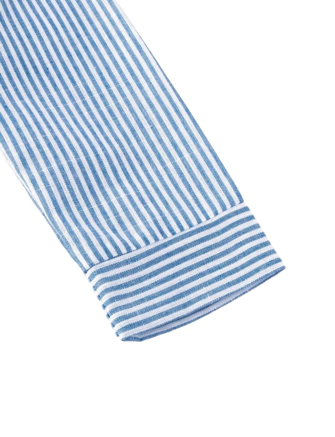 Camisa azul rayas