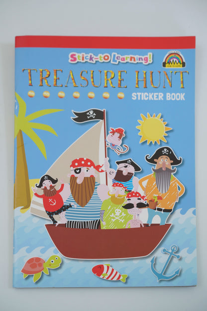 Sticker Book Treasure Hunt